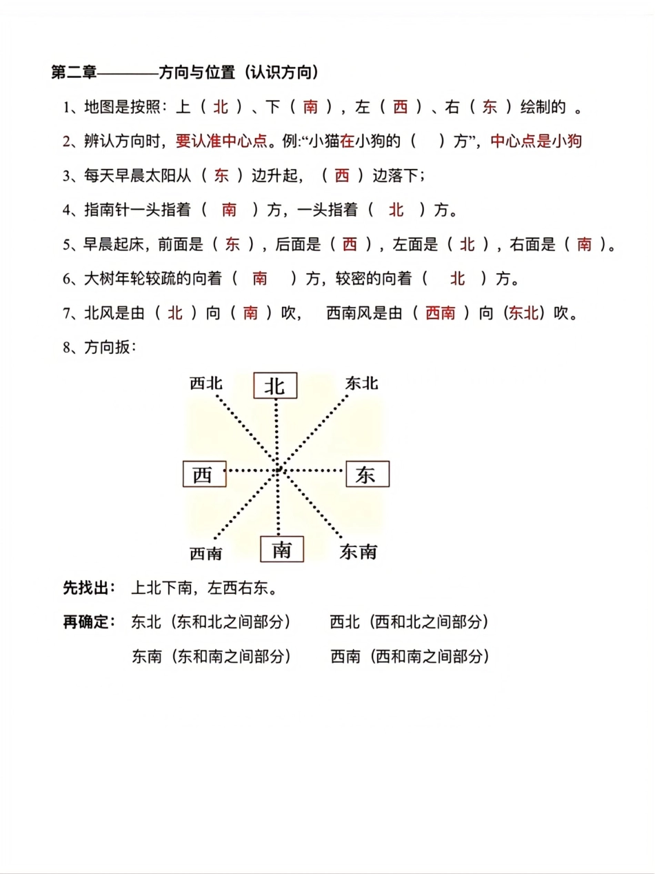 二下数学单元知识点总结.pdf_第2页