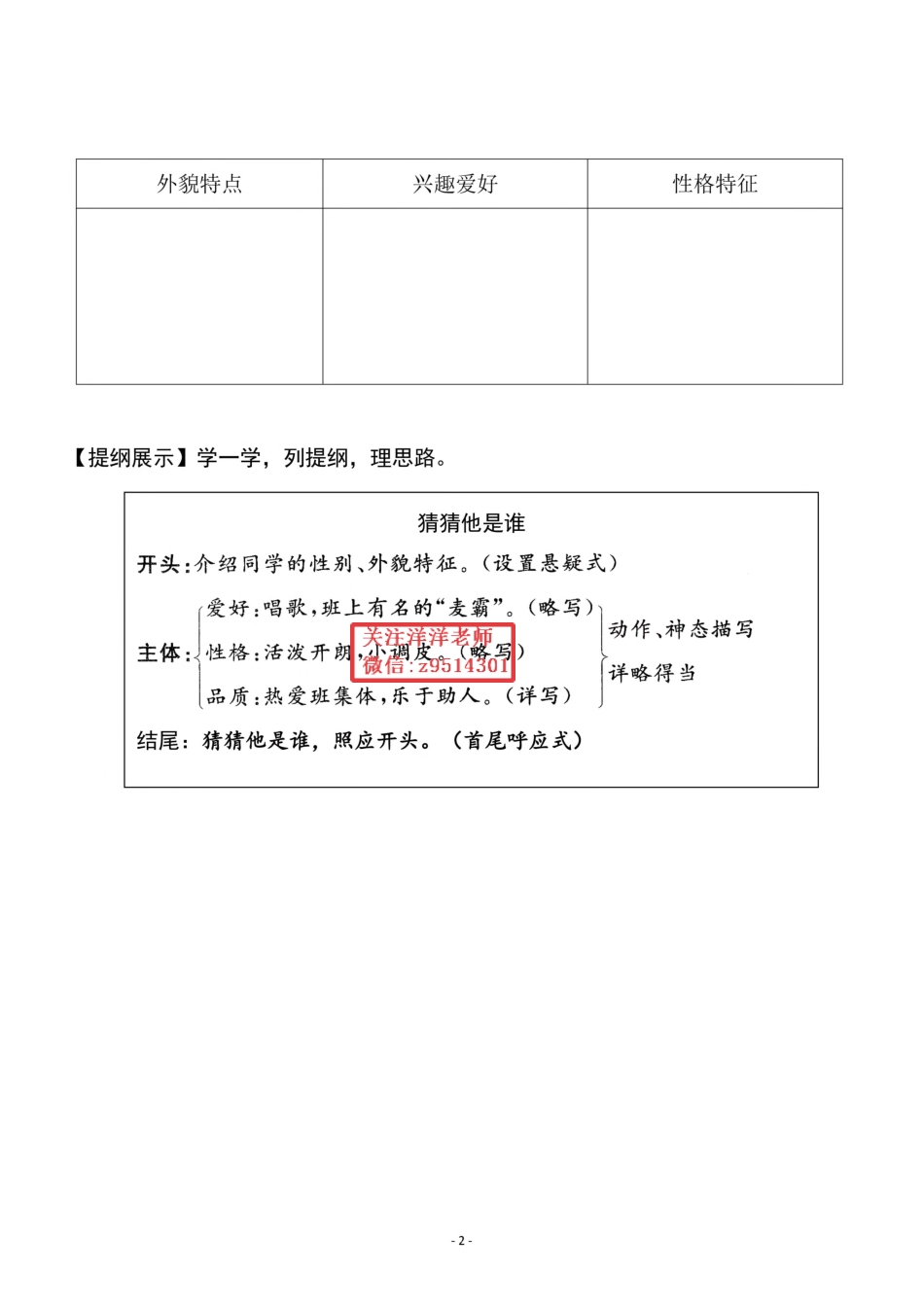 3（上）《第1单元 习作指导》一课一练_.pdf_第2页