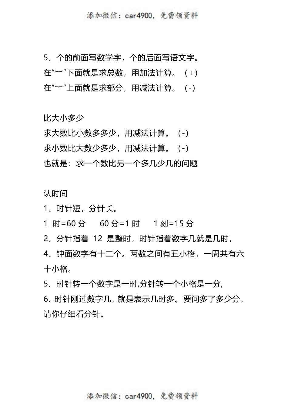 一（上）数学： 必背知识点清单+.pdf_第2页