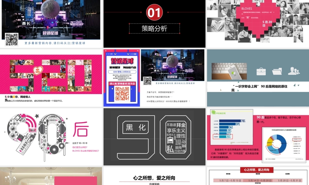 102.珠宝品牌BLOVES·520情人节线上传播策略方案.pptx