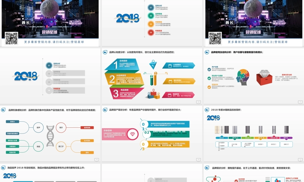 116.2018 海信冰箱 年度品牌营销策略.pptx