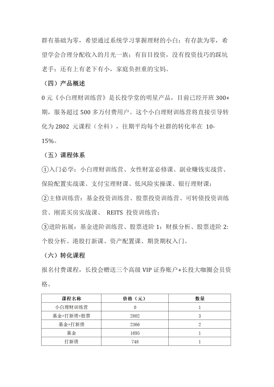【在线教育】2021年0元小白理财训练营私域线上引流转化策略复盘方案（品牌传播、社群营销、线上引流涨粉、低转高模型）.pdf_第3页