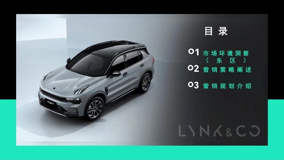 领克01 EM-F 车型营销策略（东区）.pdf_第2页