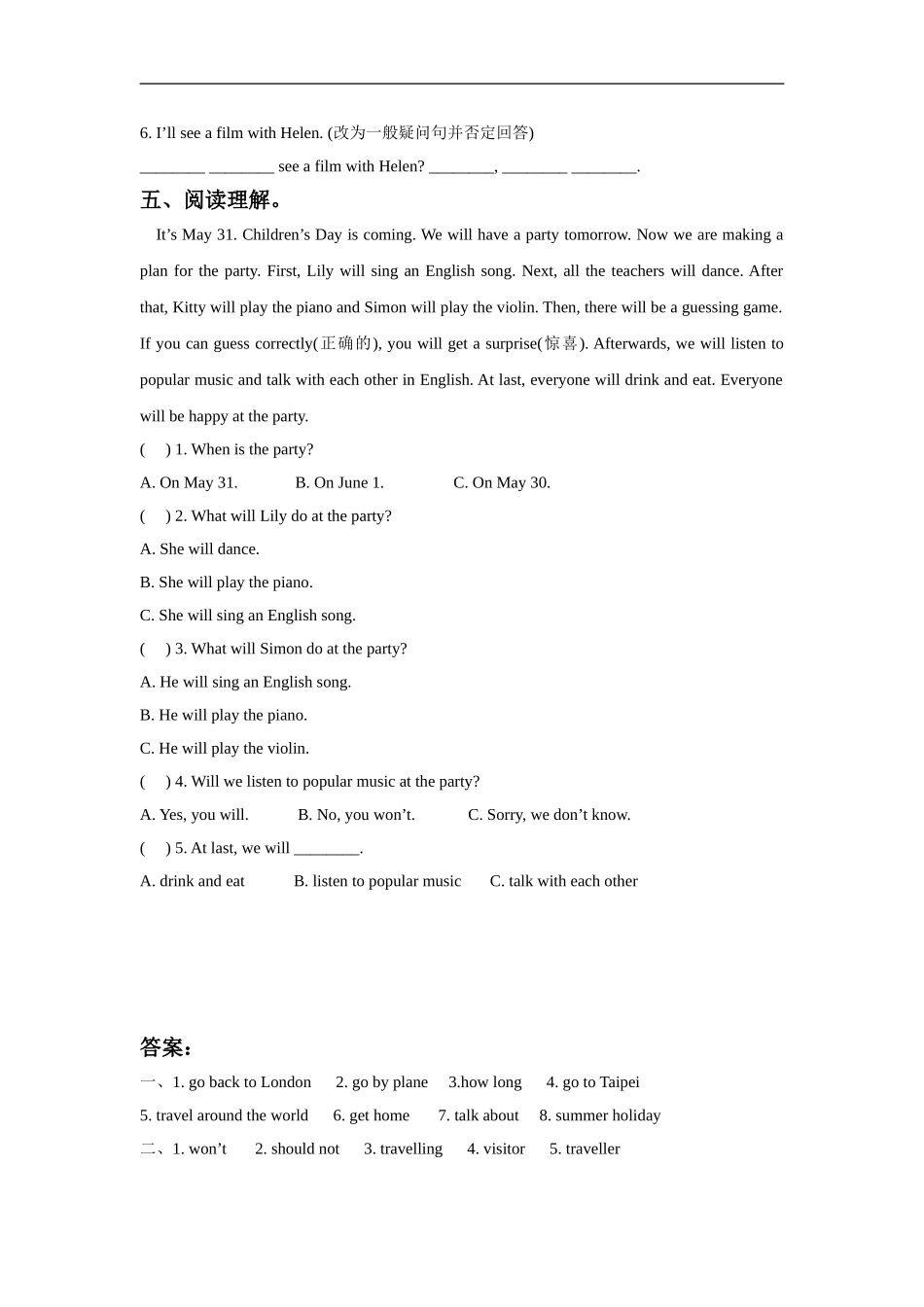 六（下）译林版英语：Unit 7课时3.doc_第2页