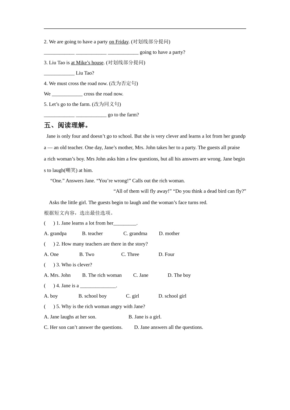 六（下）译林版英语：Unit 5课时3.doc_第2页