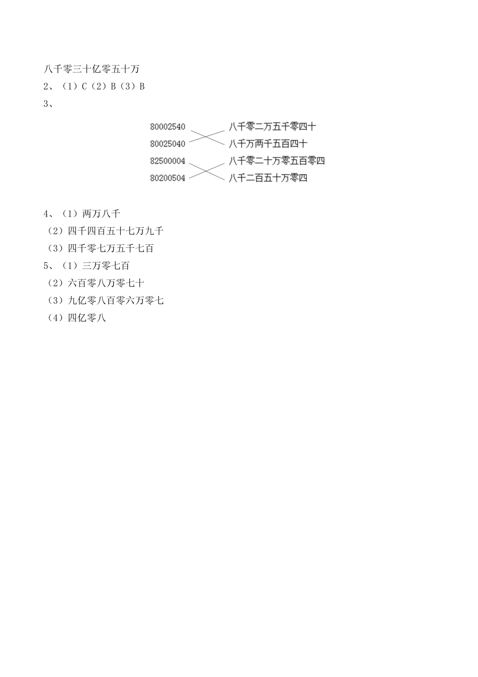《万以上数的读法》综合习题.doc_第3页