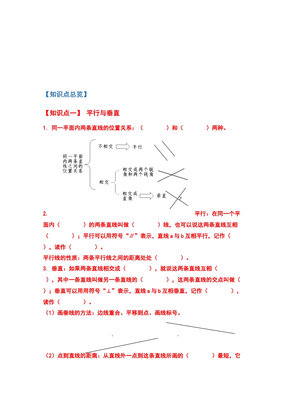 2022-2023学年四年级数学上册典型例题系列之第五单元平行四边形和梯形（原卷版）.docx_第2页