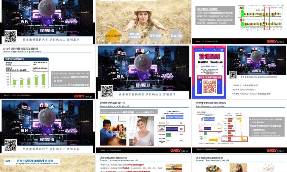 135.【Grey】蒙牛真谷粒上市策略与包装设计.pptx
