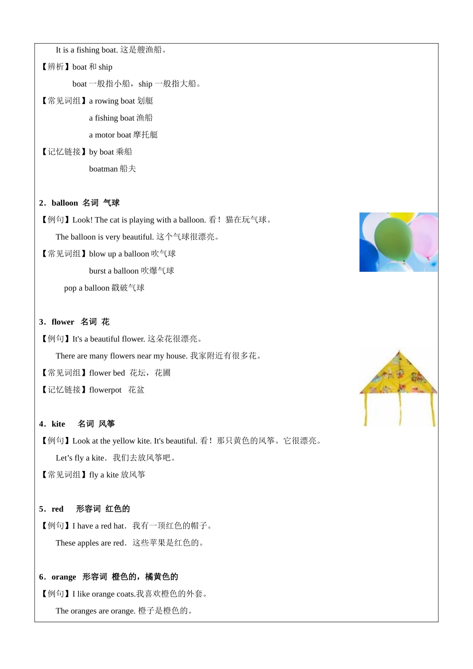 牛津英语-三年级-第10讲-M3U3重点词汇句型语法复习 教师版.docx_第2页