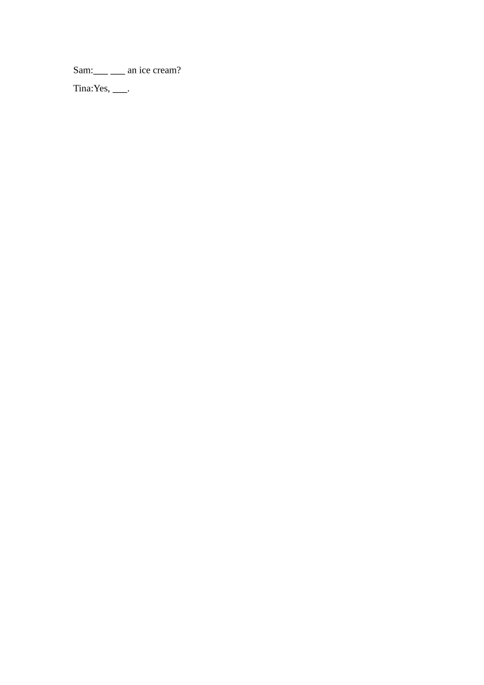 三年级上册英语一课一练-Unit 7 Would you like a pie第一课时 Story time-Fun time 译林三起（word版含答案）.docx_第3页