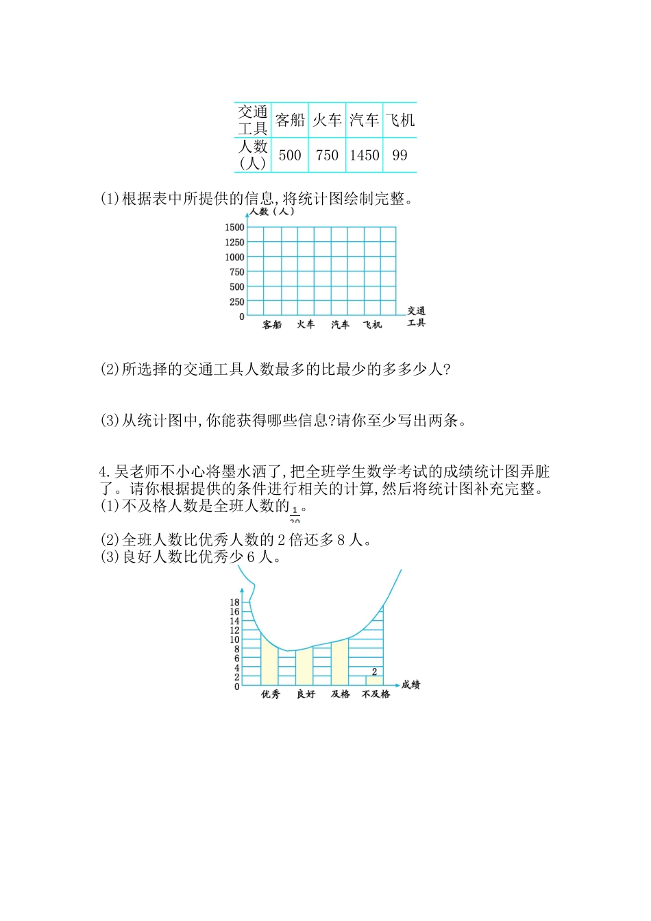 西师大版数学四年级上册第六单元测试卷1.doc_第3页