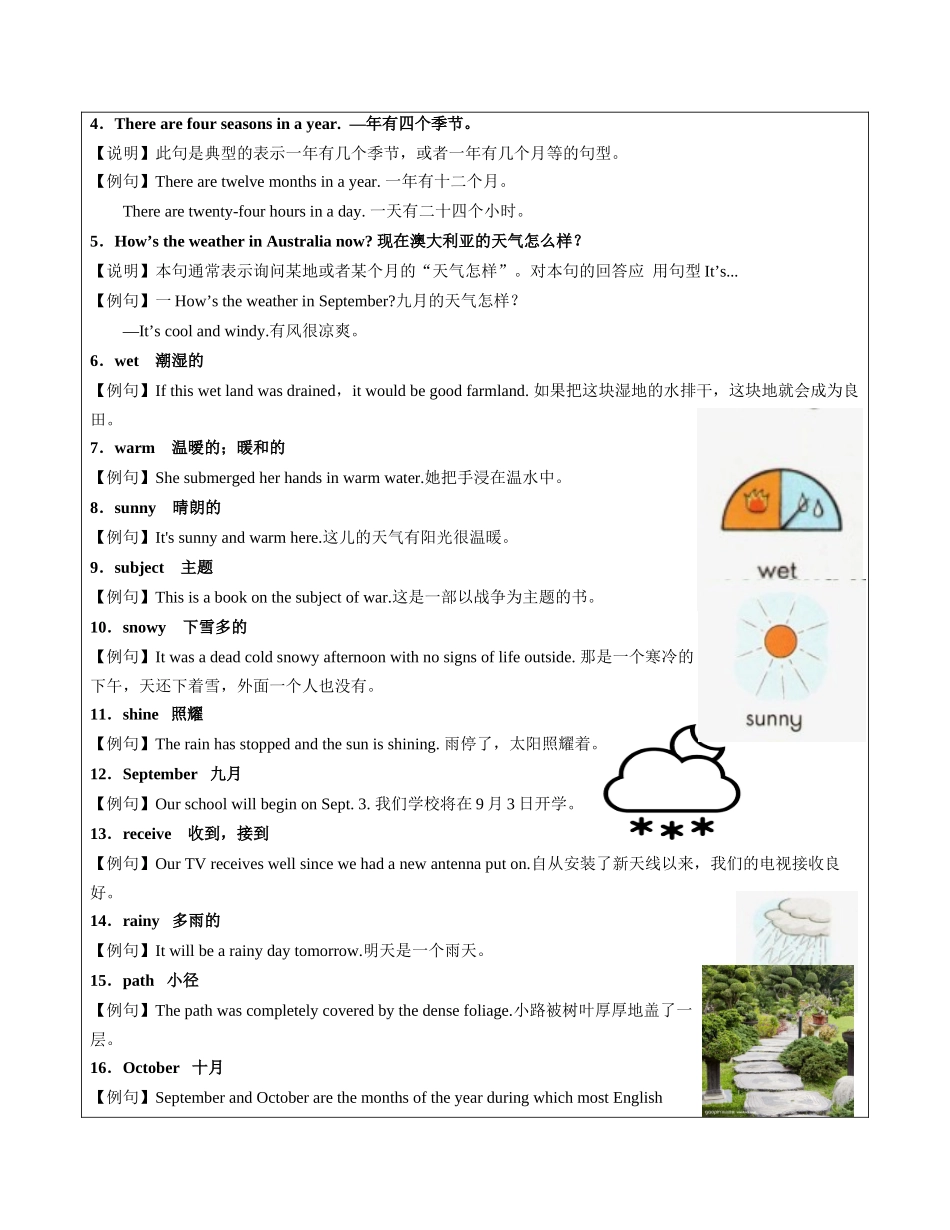 英语 M4U3知识点梳理与练习 学生版.docx_第3页