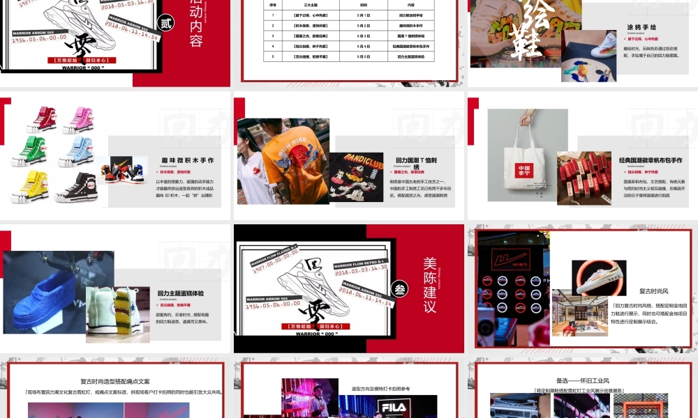 2021地产项目回力品牌联动（经典·即热爱主题）活动策划方案.pptx