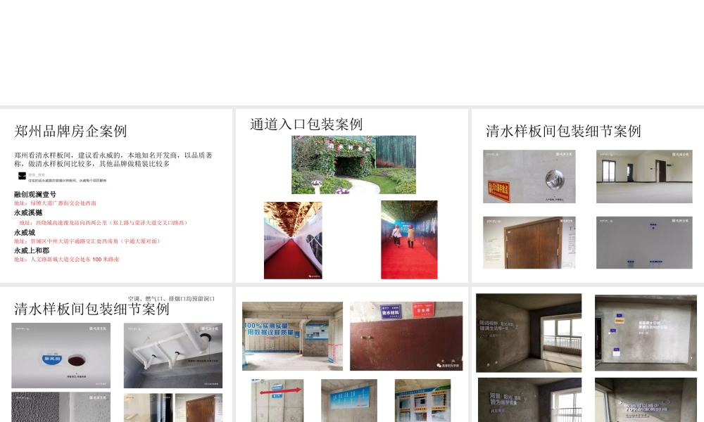 2022房地产样板间包装建议方案.ppt