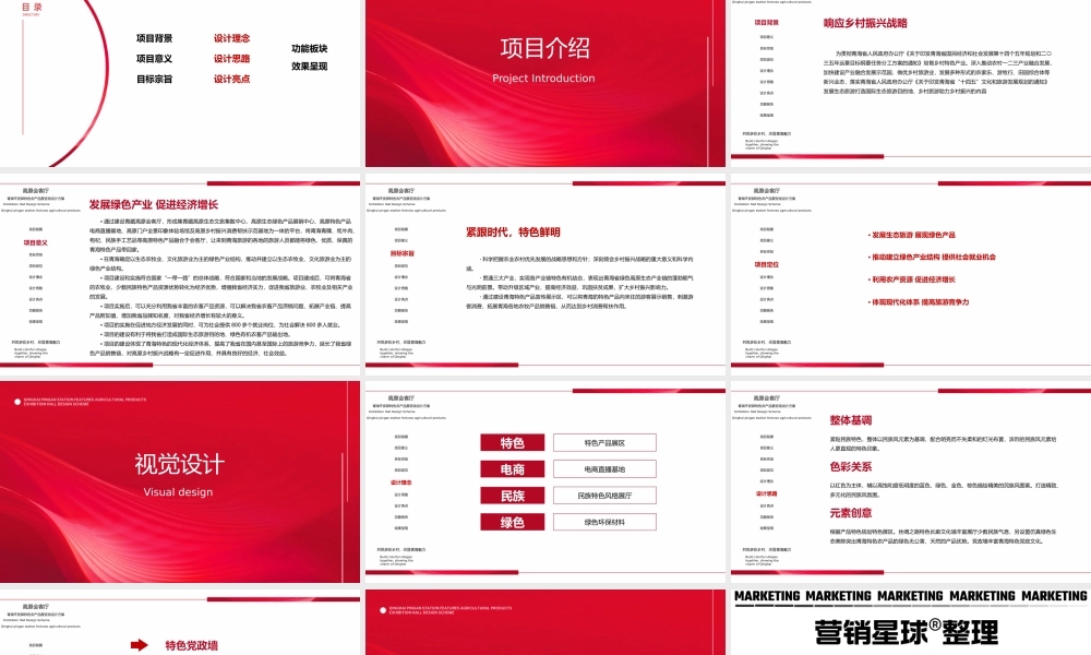 高原会客厅-青海平安驿特色农产品展览会设计方案.pptx