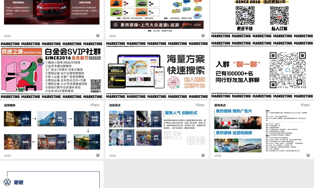 大众汽车城市巡游2月活动合集.pptx