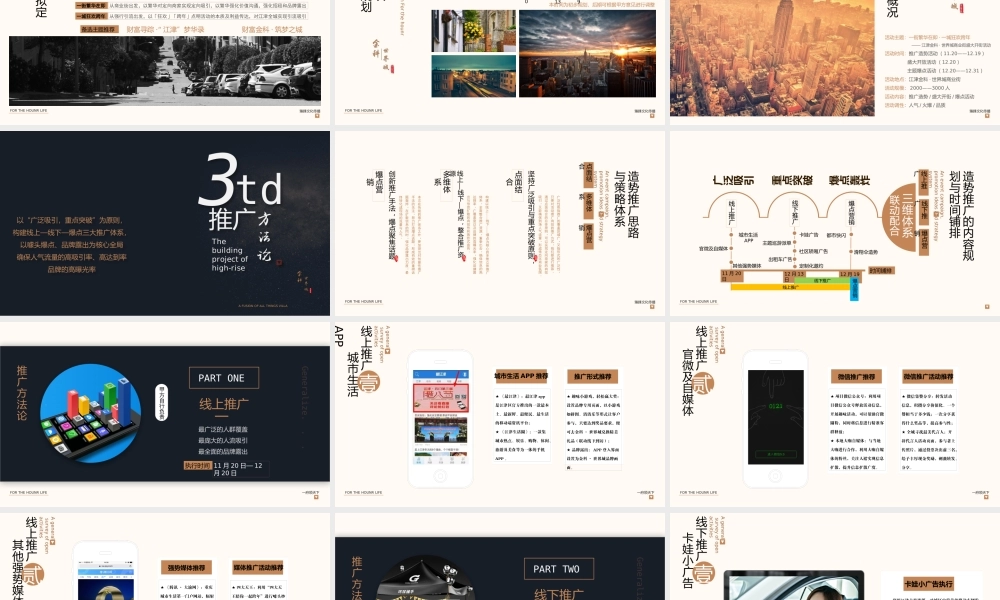 34.2018金科世界城商业街开街活动策划方案.pptx