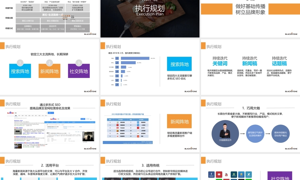 2019知名烤炉年度品牌网络营销推广方案（含抖音、小红书、双微运营）.pptx
