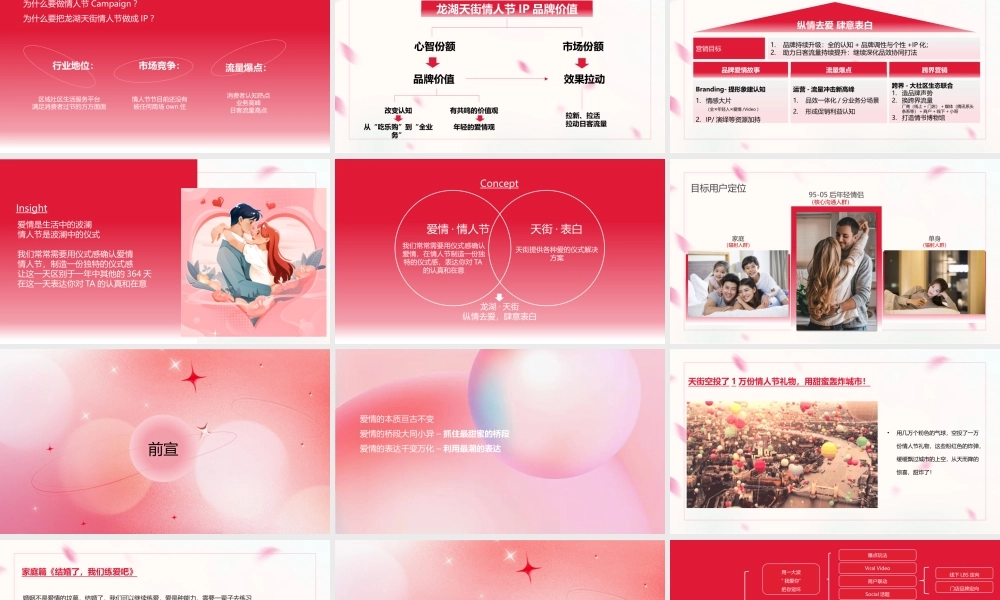 2023商业购物中心情人节营销IP化推广思考方案.pptx