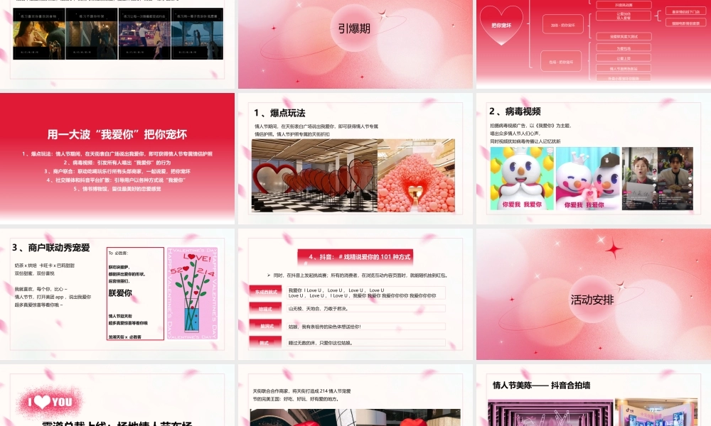 2023商业购物中心情人节营销IP化推广思考方案.pptx