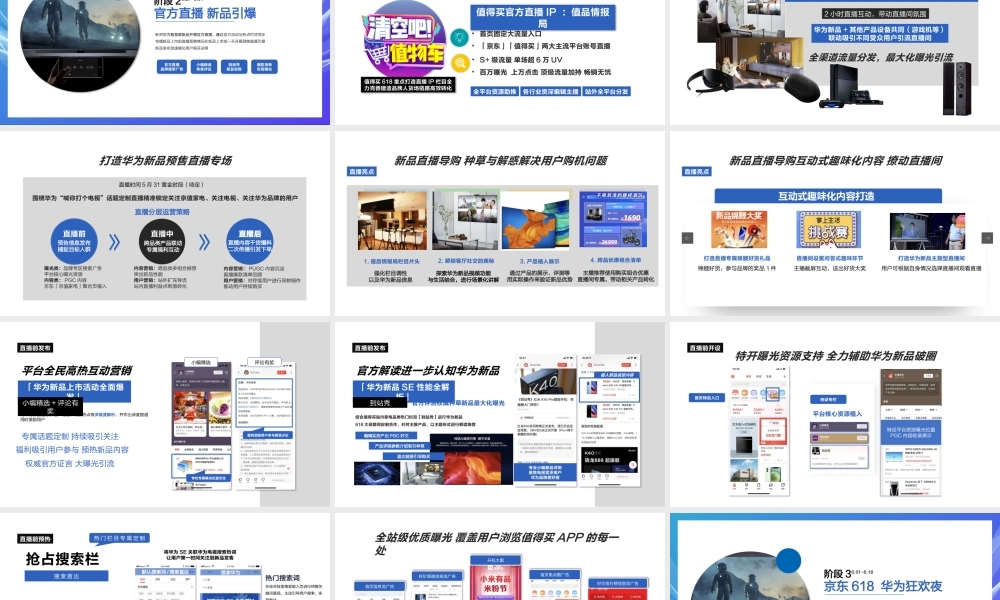 华为 x 值得买科技618合作推广方案.pptx