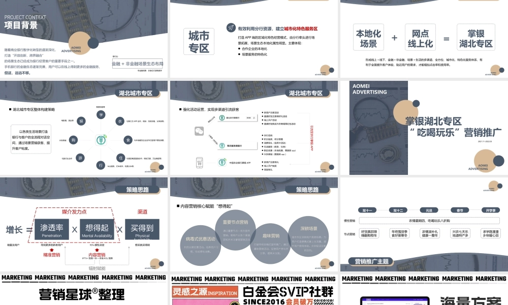 中国农业银行手机银行湖北专区系列营销推广.pptx