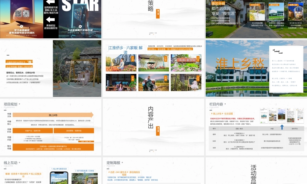 江淮民宿2022年品牌年度营销方案.pptx