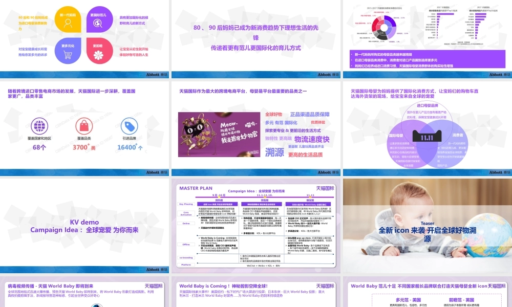 天猫国际母婴D11营销方案.pptx