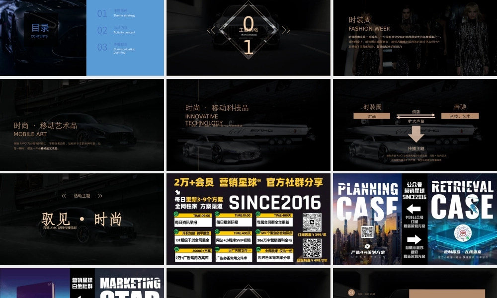 奔驰AMG品牌活动传播案.pptx