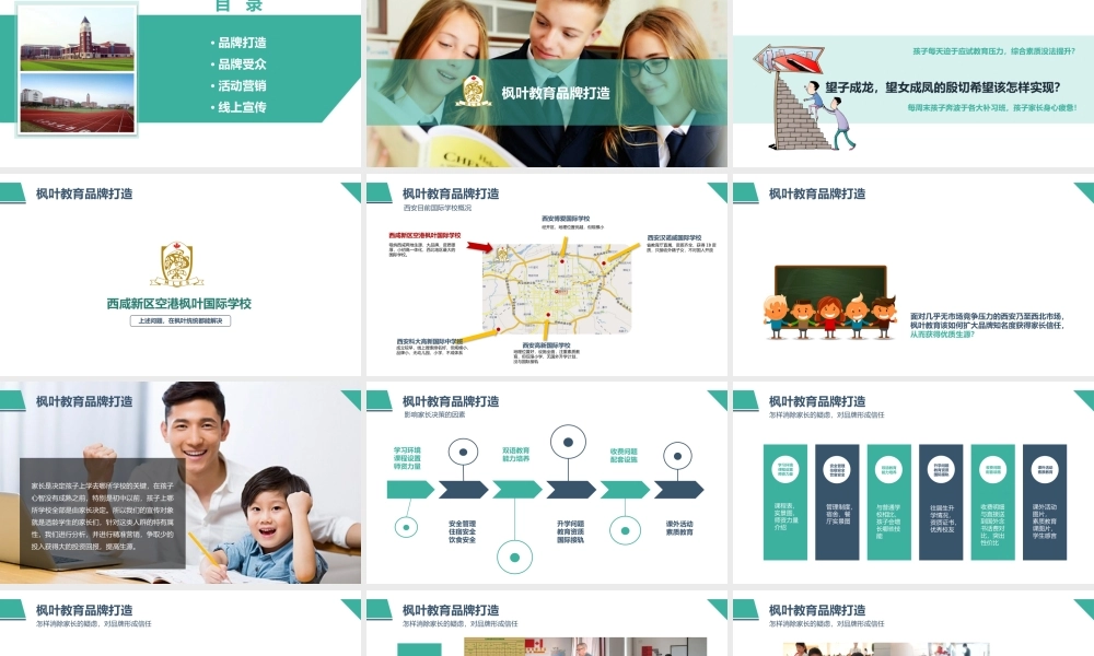 枫叶国际教育 草案.pptx