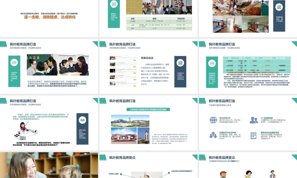 枫叶国际教育 草案.pptx