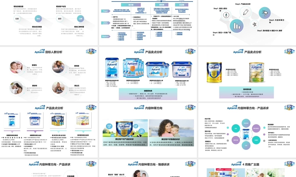 爱他美海外旗舰店种草方案.pptx