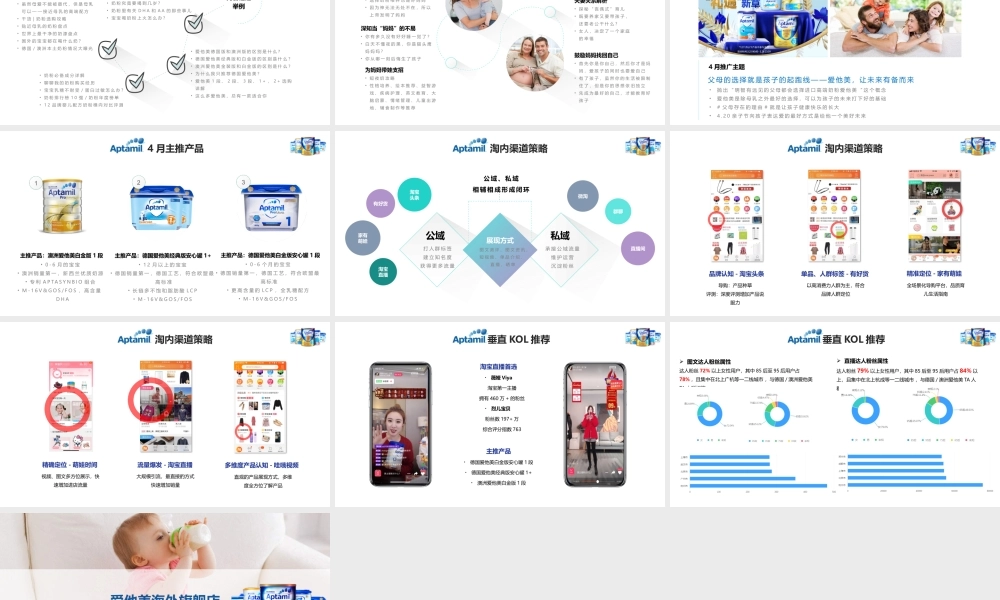 爱他美海外旗舰店种草方案.pptx