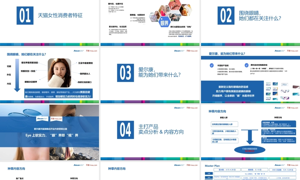 爱尔康隐形眼镜天猫旗舰店开业方案.pptx