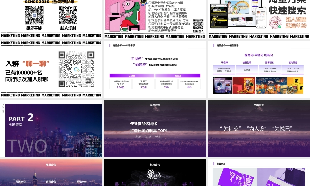 休闲零食品牌商业策划书零食界的潮品.pptx