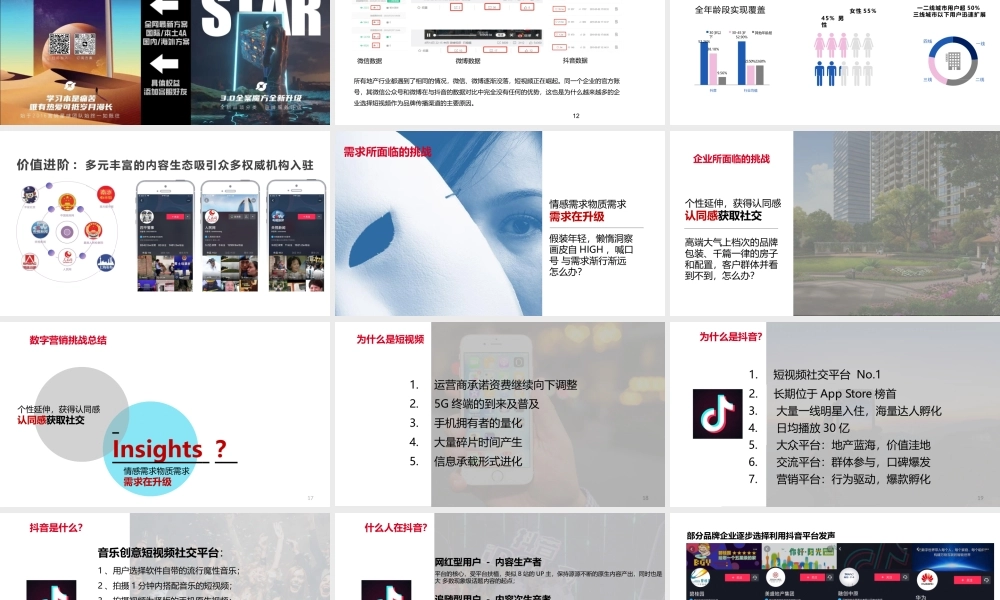 海马集团抖音短视频生态计划.pptx