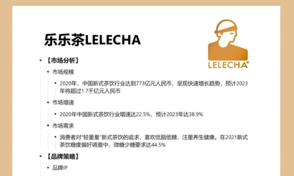 2022乐乐茶品牌营销案例拆解.pptx