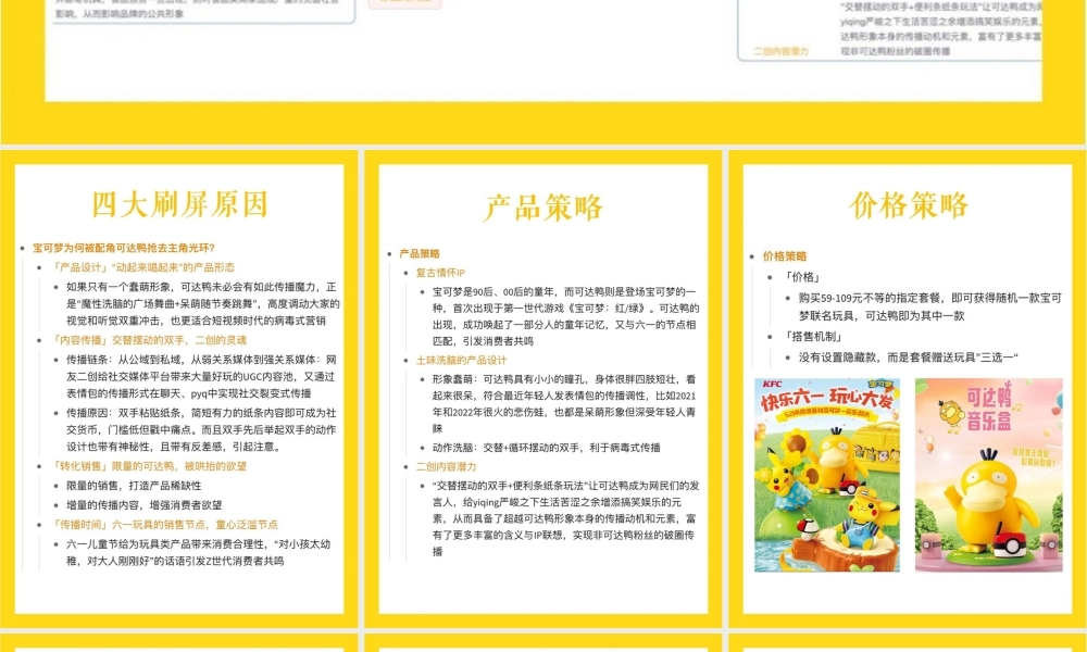 2022「可达鸭 X 肯德基」 品牌联名营销案例拆解.pptx