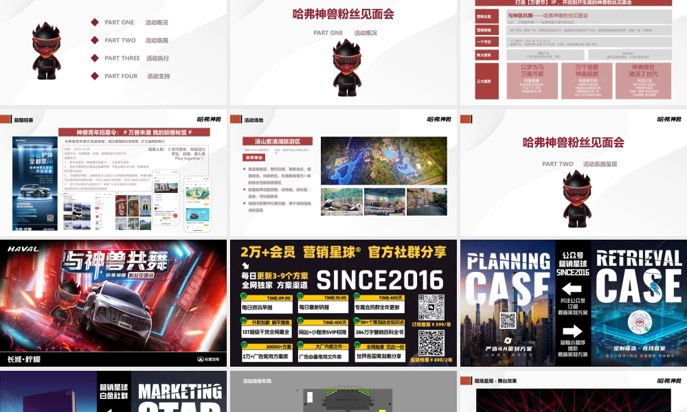 2021哈弗神兽粉丝见面会执行方案.pptx