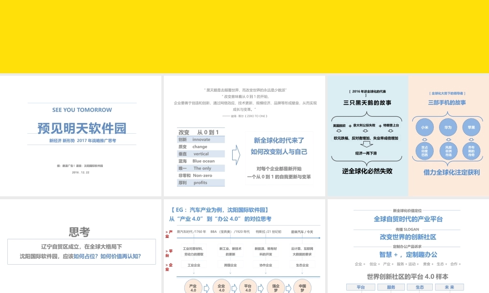 沈阳国际软件园年度推广全案.pptx