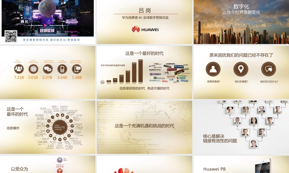 华为全球数字营销峰会案例分享.pptx