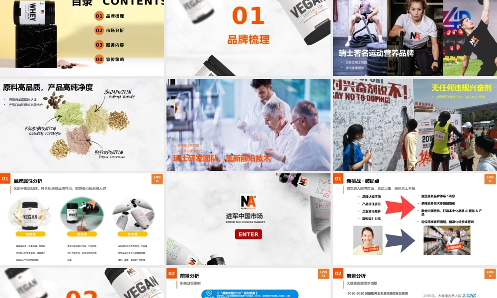 蛋白粉品牌进军中国市场品牌营销推广方案.pptx