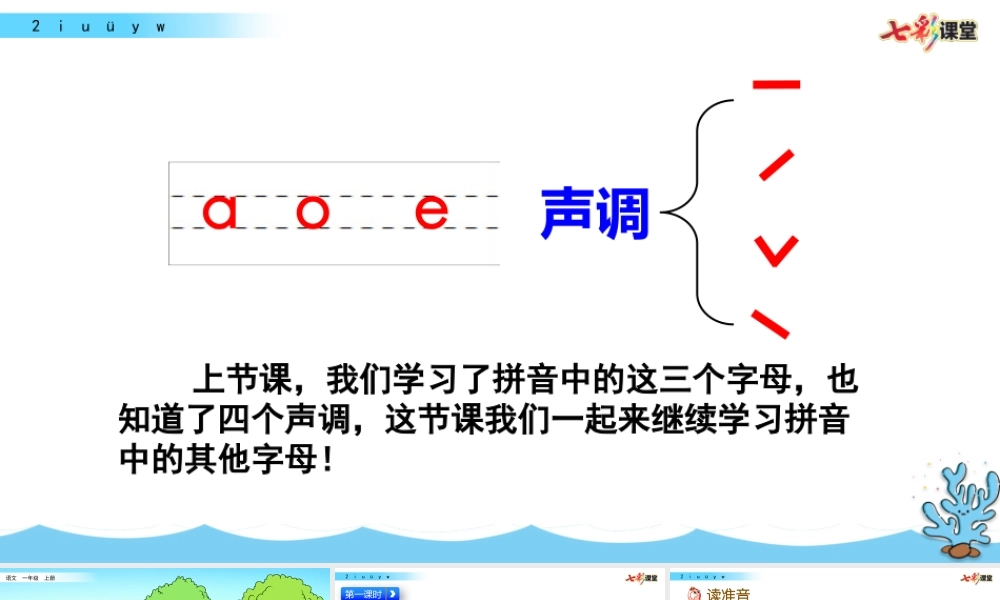 汉语拼音2i u ü y w.pptx