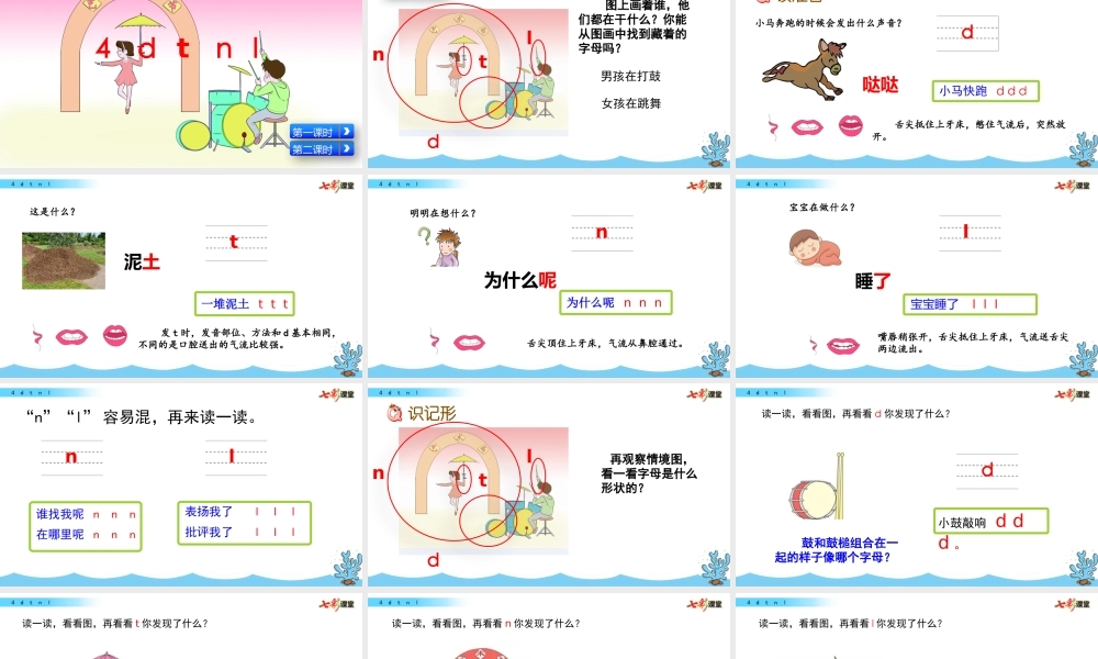 汉语拼音4 d t n l.pptx