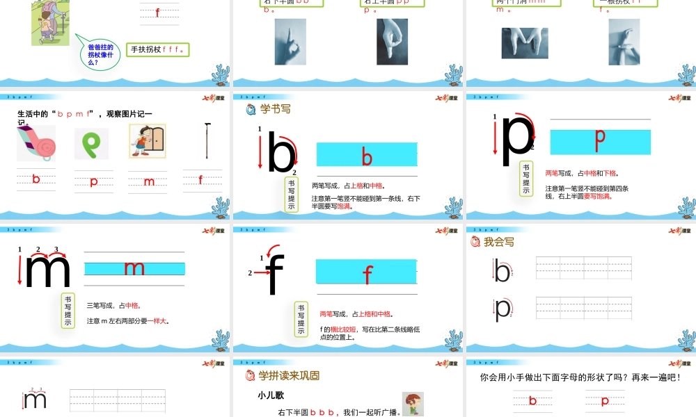 汉语拼音3 b p m f.pptx