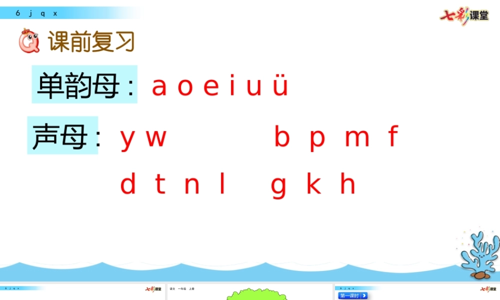 汉语拼音6 j q x.pptx