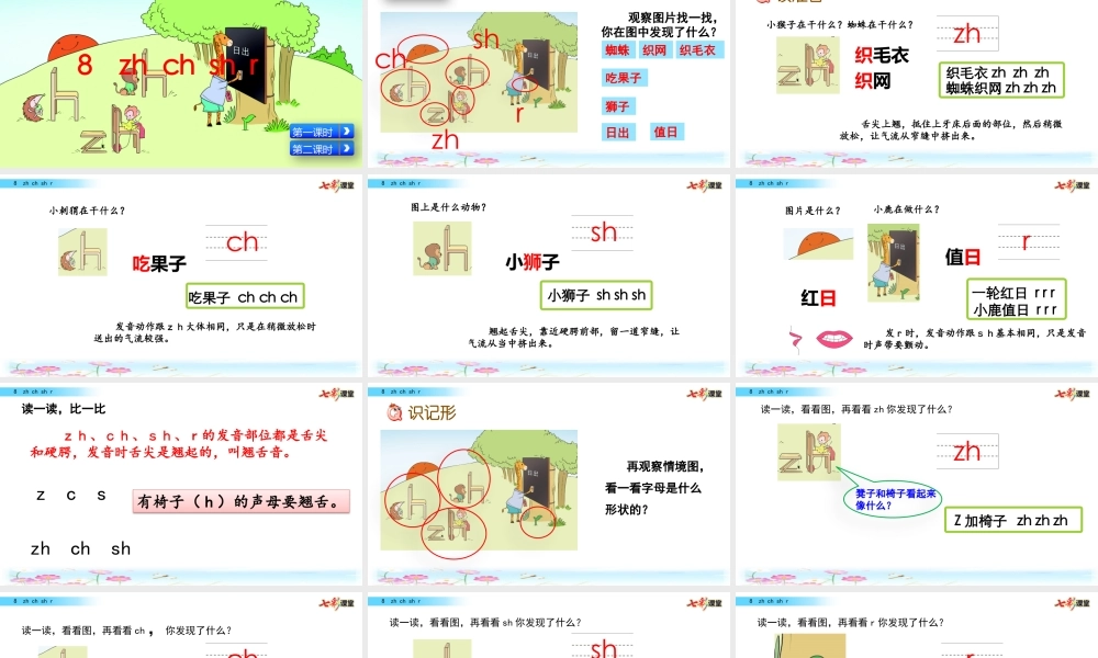 汉语拼音8 zh ch sh r.pptx