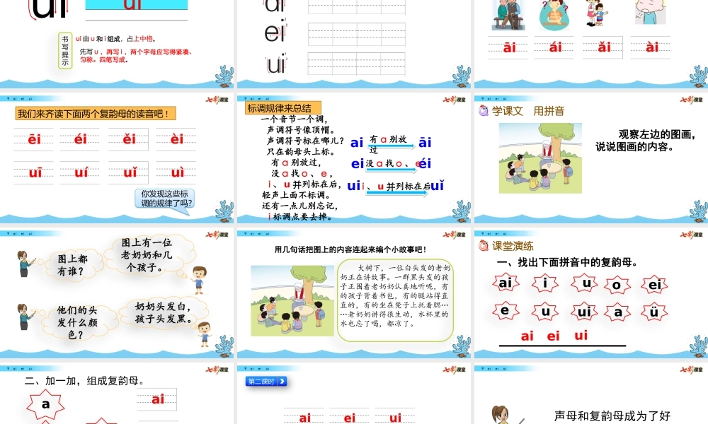 汉语拼音9 ɑi ei ui.pptx