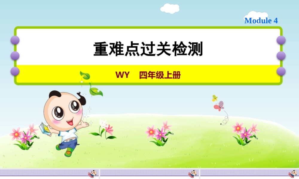 module 4 复习训练.ppt