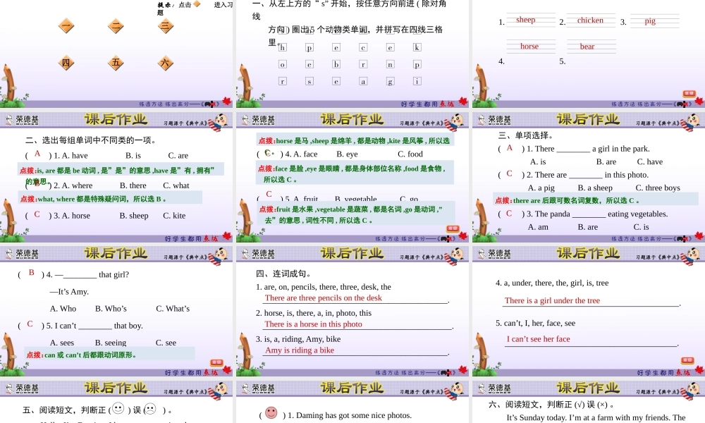 module 7 复习训练.ppt